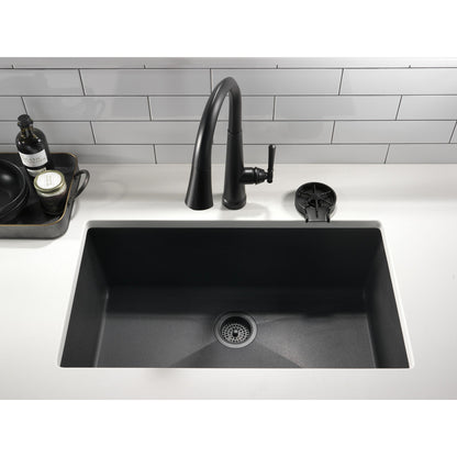 Delta Emmeline Single Handle Pull-Down Kitchen Faucet with Touch2O Technology - 9182T