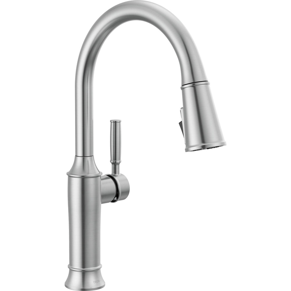 Delta Renaldi Single Handle Pull-Down Kitchen Faucet - 9184