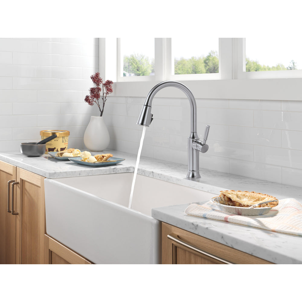 Delta Renaldi Single Handle Pull-Down Kitchen Faucet - 9184