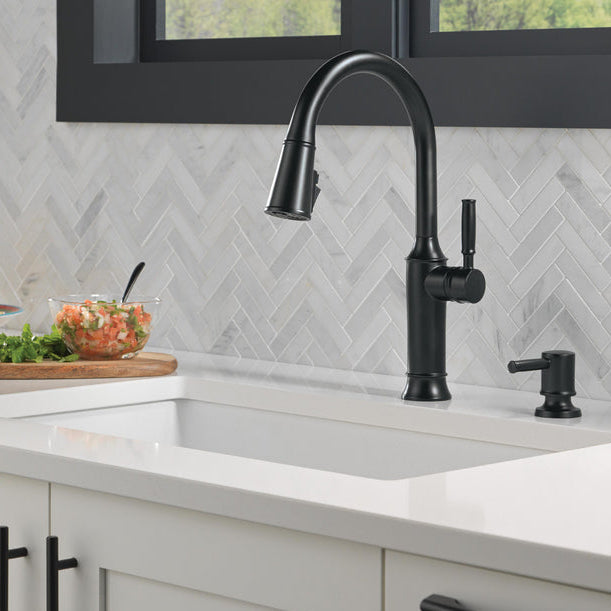 Delta Renaldi Single Handle Pull-Down Kitchen Faucet - 9184
