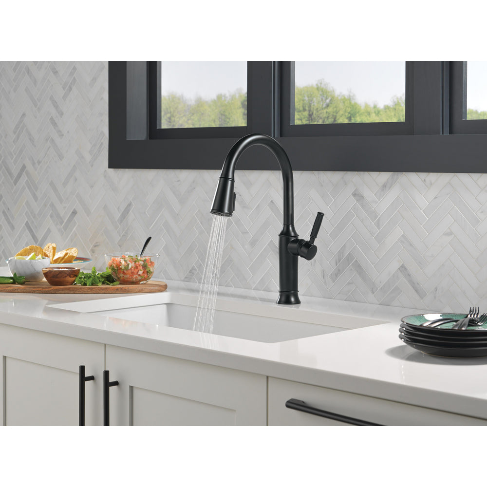 Delta Renaldi Single Handle Pull-Down Kitchen Faucet - 9184