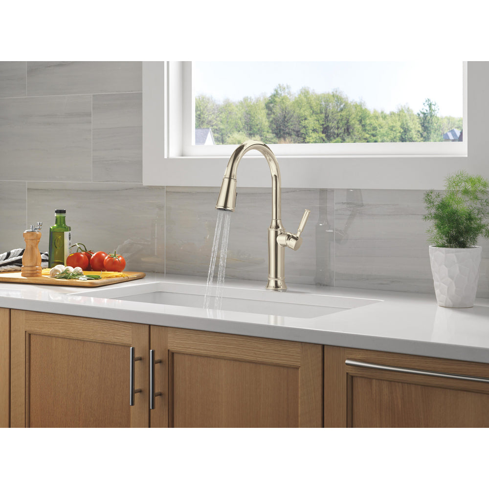 Delta Renaldi Single Handle Pull-Down Kitchen Faucet - 9184