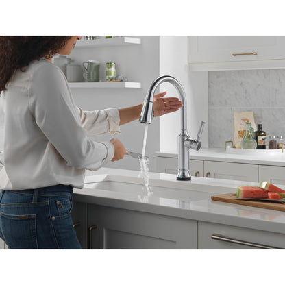 Delta Renaldi Touch2O Kitchen Faucet with Touchless Technology - 9184TL