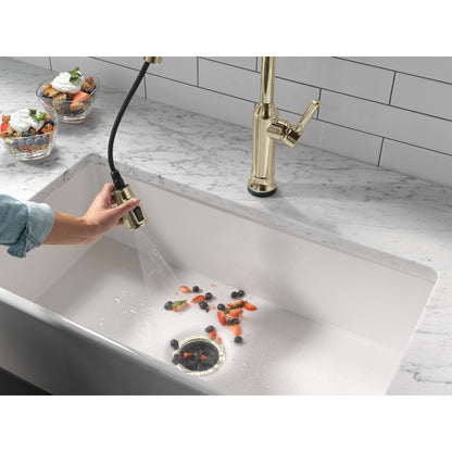 Delta Renaldi Touch2O Kitchen Faucet with Touchless Technology - 9184TL
