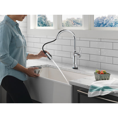 Delta Renaldi Touch2O Kitchen Faucet with Touchless Technology - 9184TL