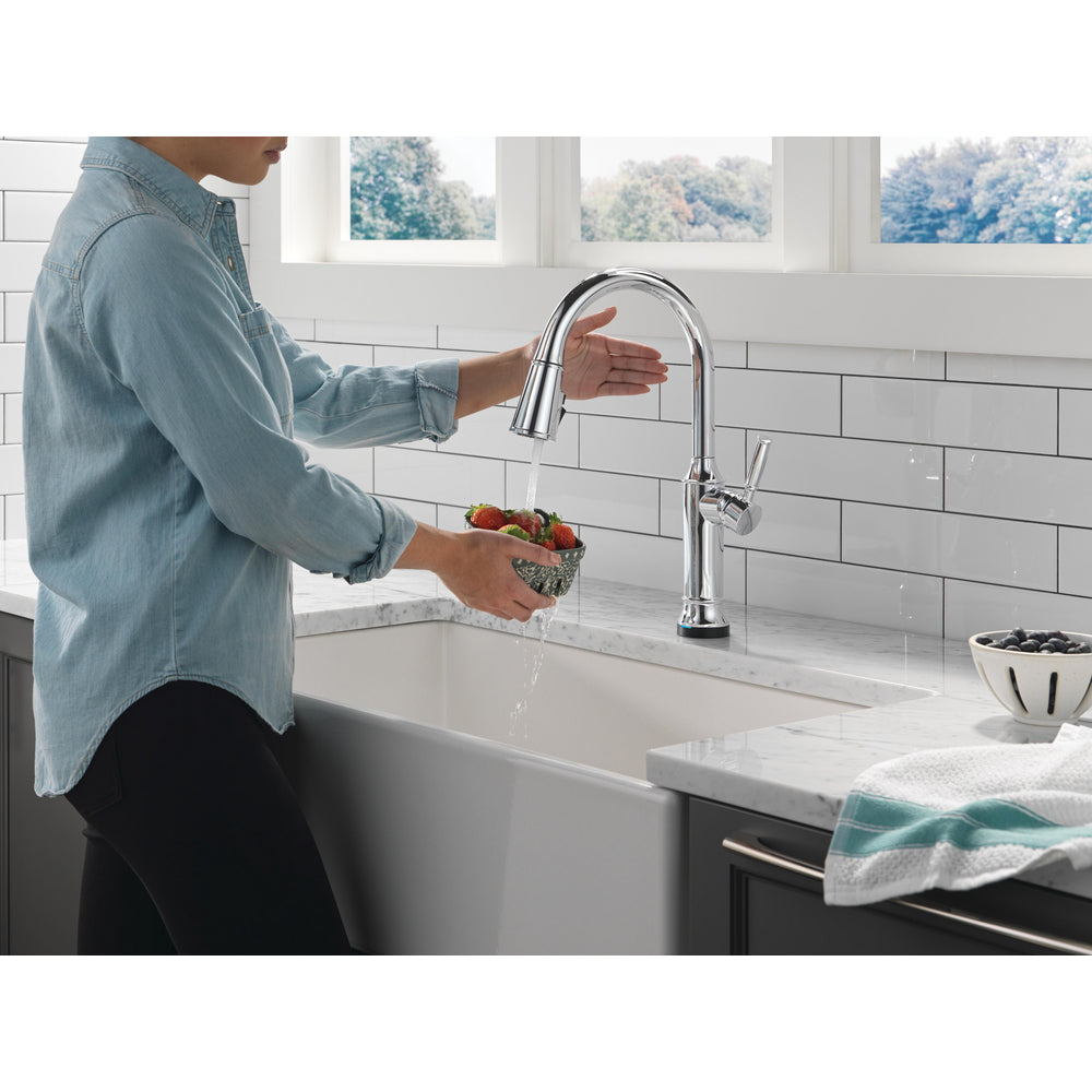 Delta Renaldi Touch2O Kitchen Faucet with Touchless Technology - 9184TL