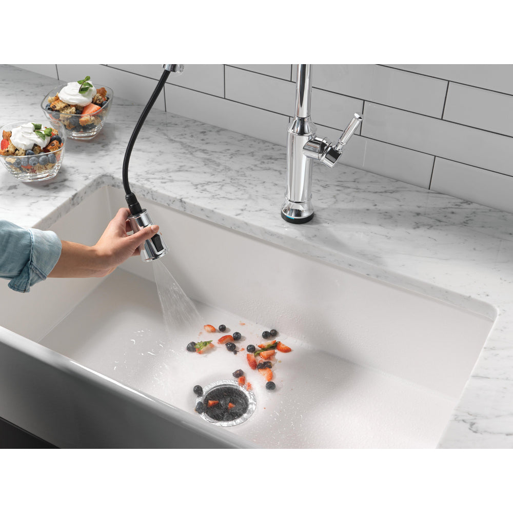 Delta Renaldi Touch2O Kitchen Faucet with Touchless Technology - 9184TL