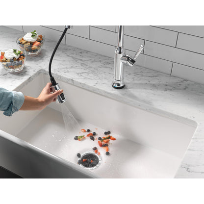 Delta Renaldi Touch2O Kitchen Faucet with Touchless Technology - 9184TL