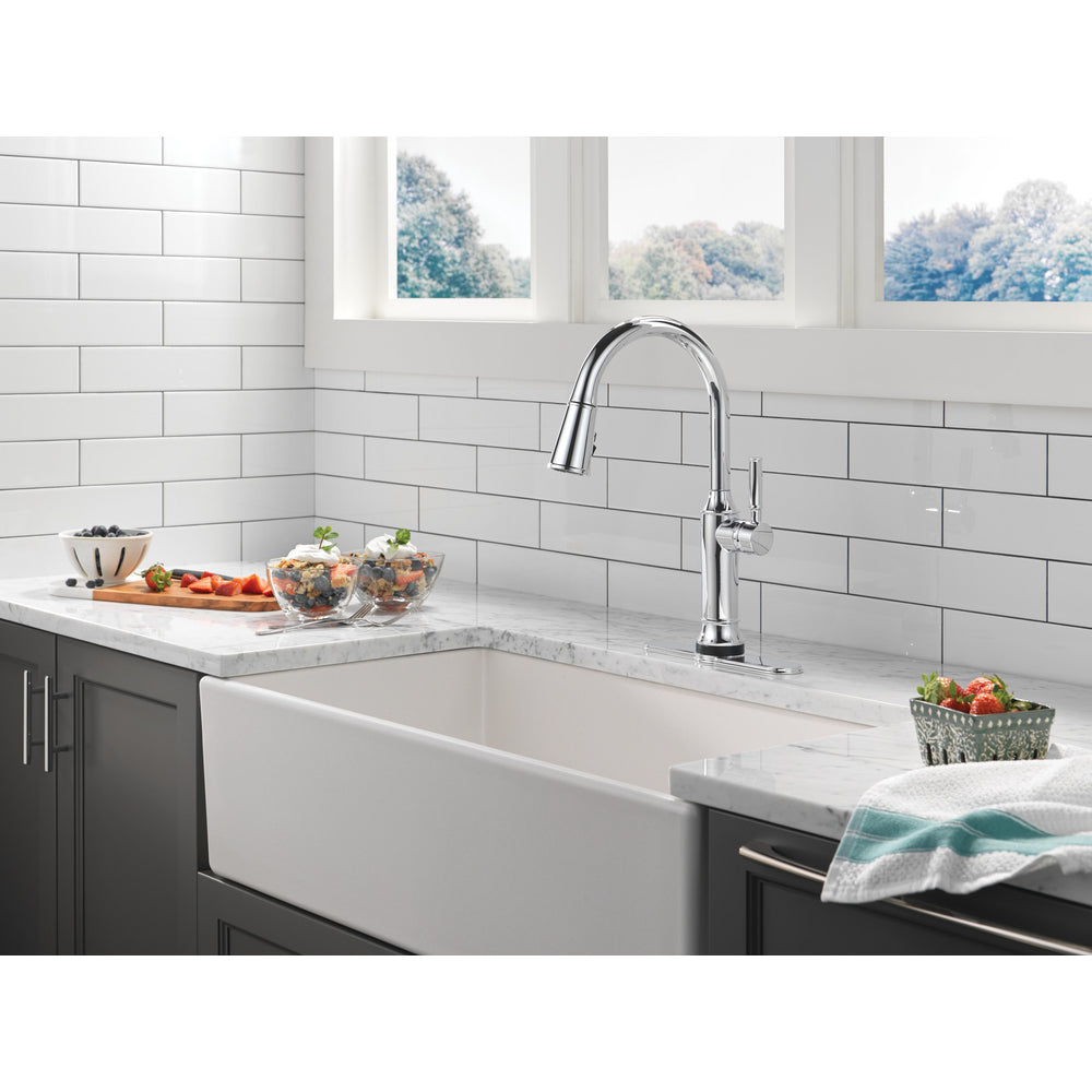 Delta Renaldi Touch2O Kitchen Faucet with Touchless Technology - 9184TL