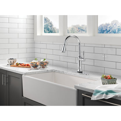Delta Renaldi Touch2O Kitchen Faucet with Touchless Technology - 9184TL