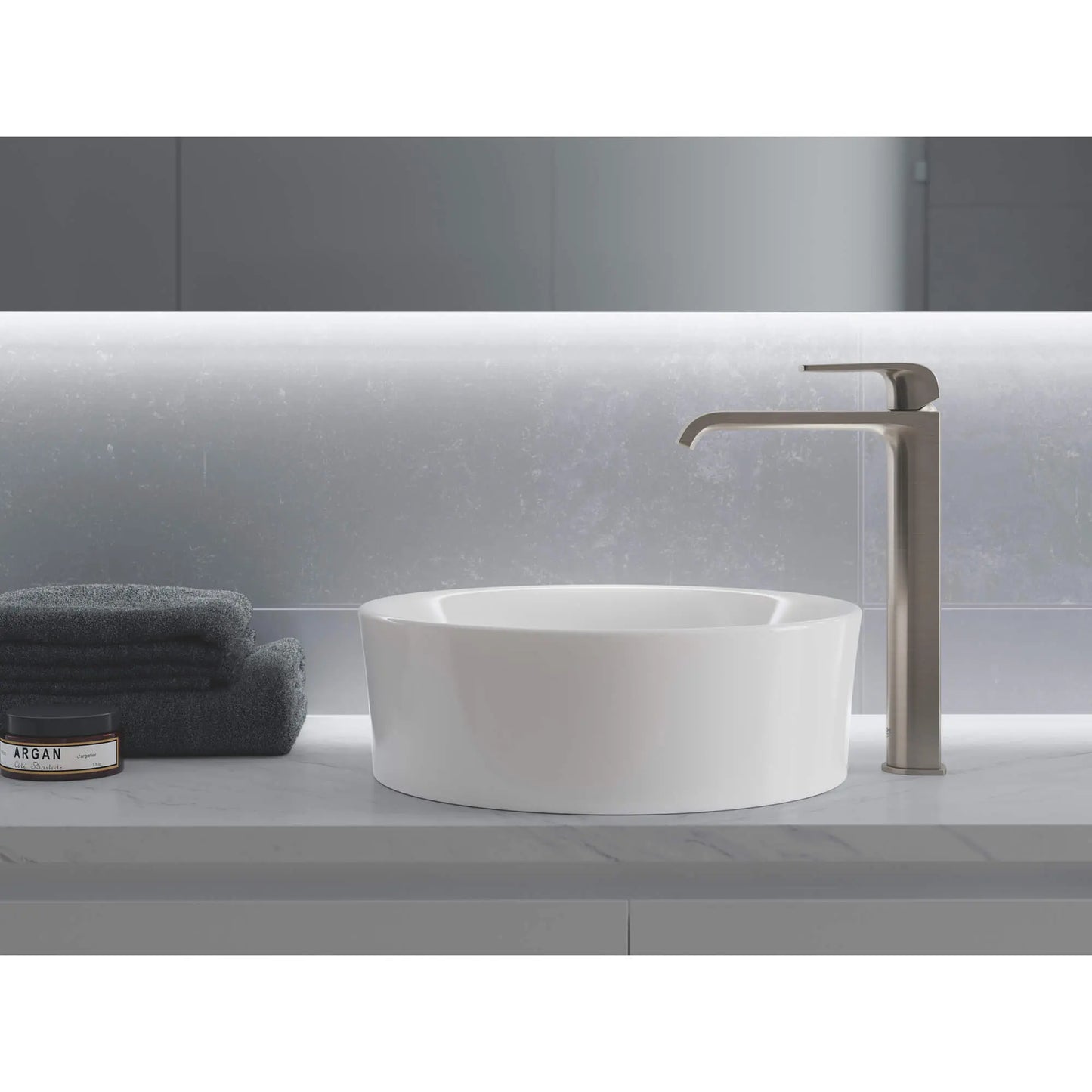 Grohe Defined Single Hole Single-Handle Deck Mount Vessel Sink Faucet 4.5 L/min (1.2 gpm) - 23869