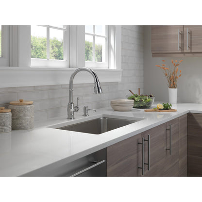 Delta Broderick Single Handle Pull-Down Kitchen Faucet - 9190