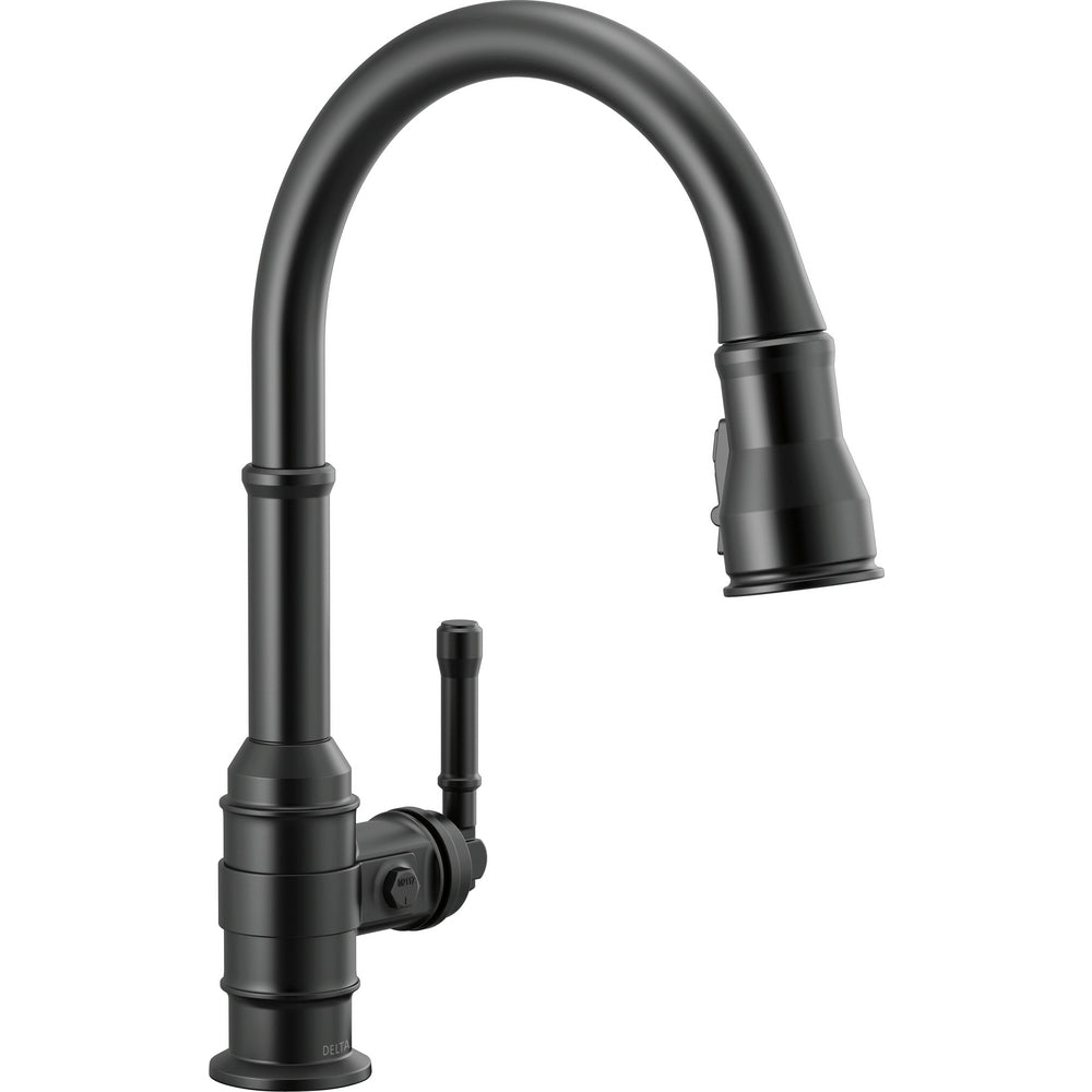 Delta Broderick Single Handle Pull-Down Kitchen Faucet - 9190