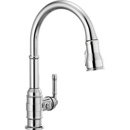 Delta Broderick Single Handle Pull-Down Kitchen Faucet - 9190