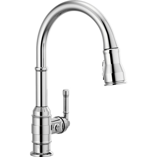 Delta Broderick Single Handle Pull-Down Kitchen Faucet - 9190