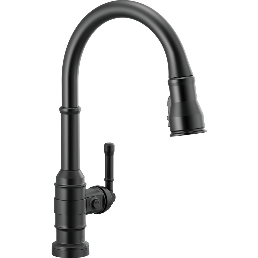 Delta Broderick Single Handle Pull-Down Kitchen Faucet With Touch2O Technology - 9190T