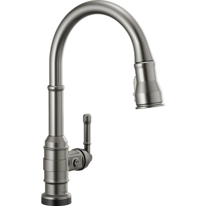 Delta Broderick Single Handle Pull-Down Kitchen Faucet With Touch2O Technology - 9190T