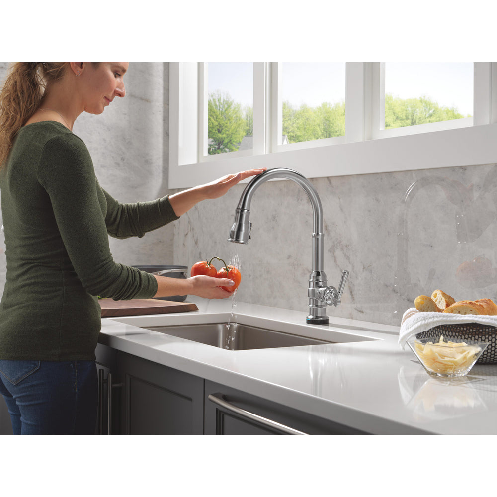 Delta Broderick Touchless Pulldown Kitchen Faucet - 9190TL