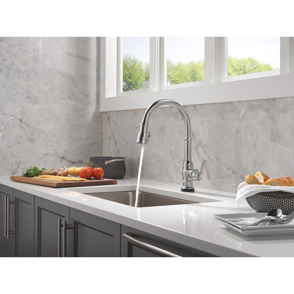 Delta Broderick Touchless Pulldown Kitchen Faucet - 9190TL