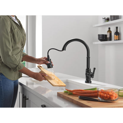 Delta Broderick Touchless Pulldown Kitchen Faucet - 9190TL