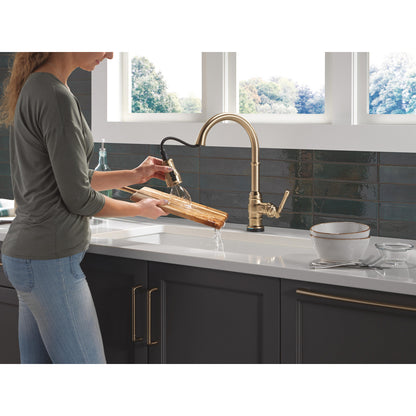 Delta Broderick Touchless Pulldown Kitchen Faucet - 9190TL