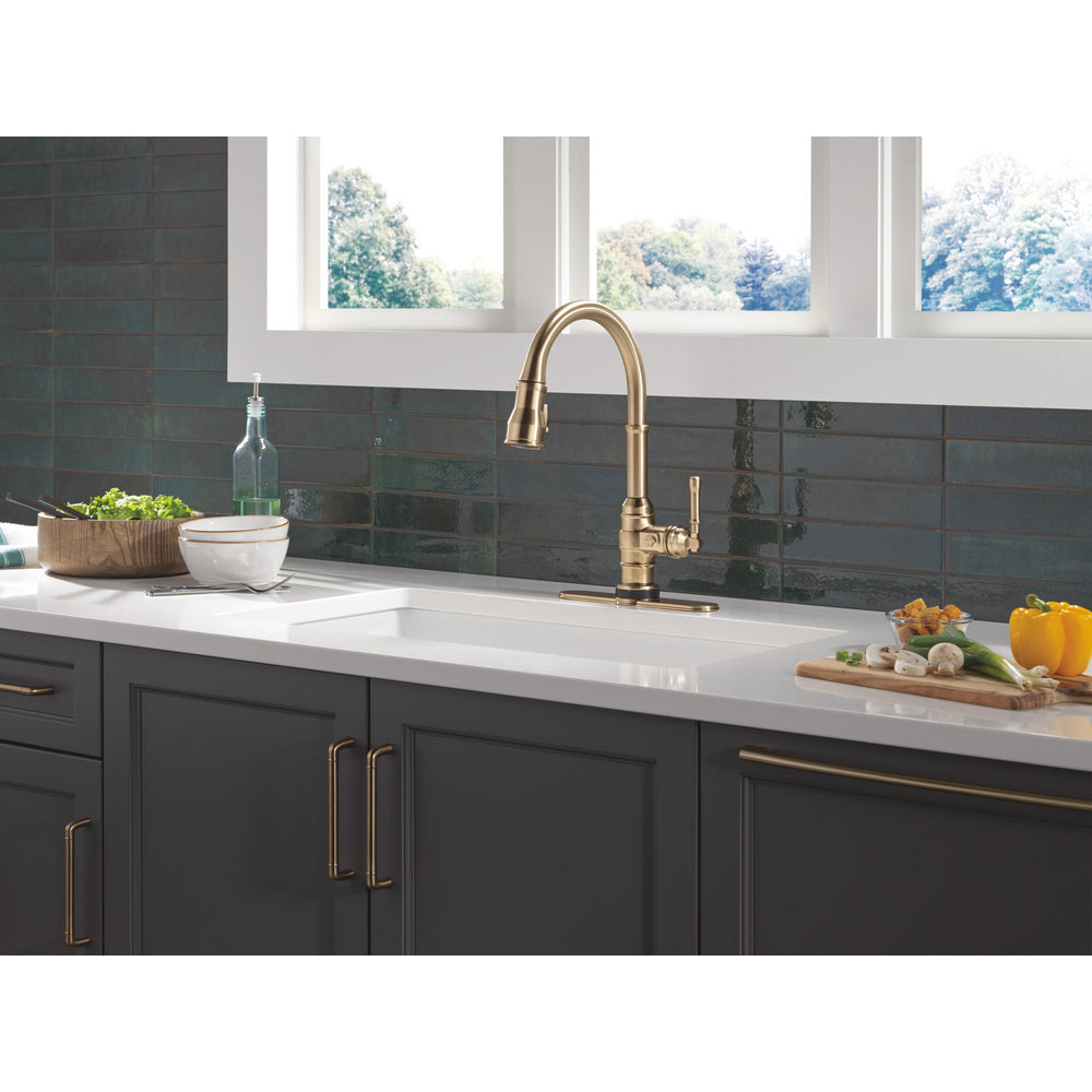 Delta Broderick Touchless Pulldown Kitchen Faucet - 9190TL