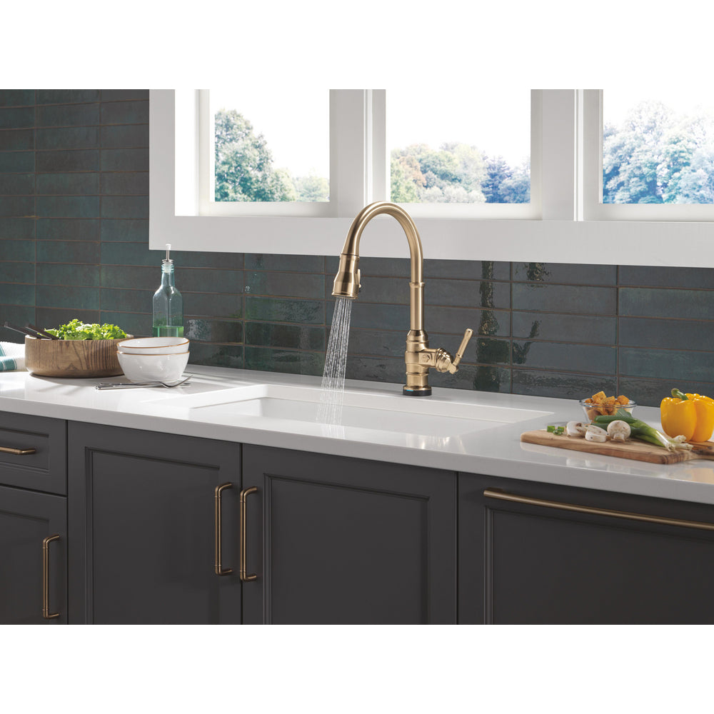 Delta Broderick Touchless Pulldown Kitchen Faucet - 9190TL