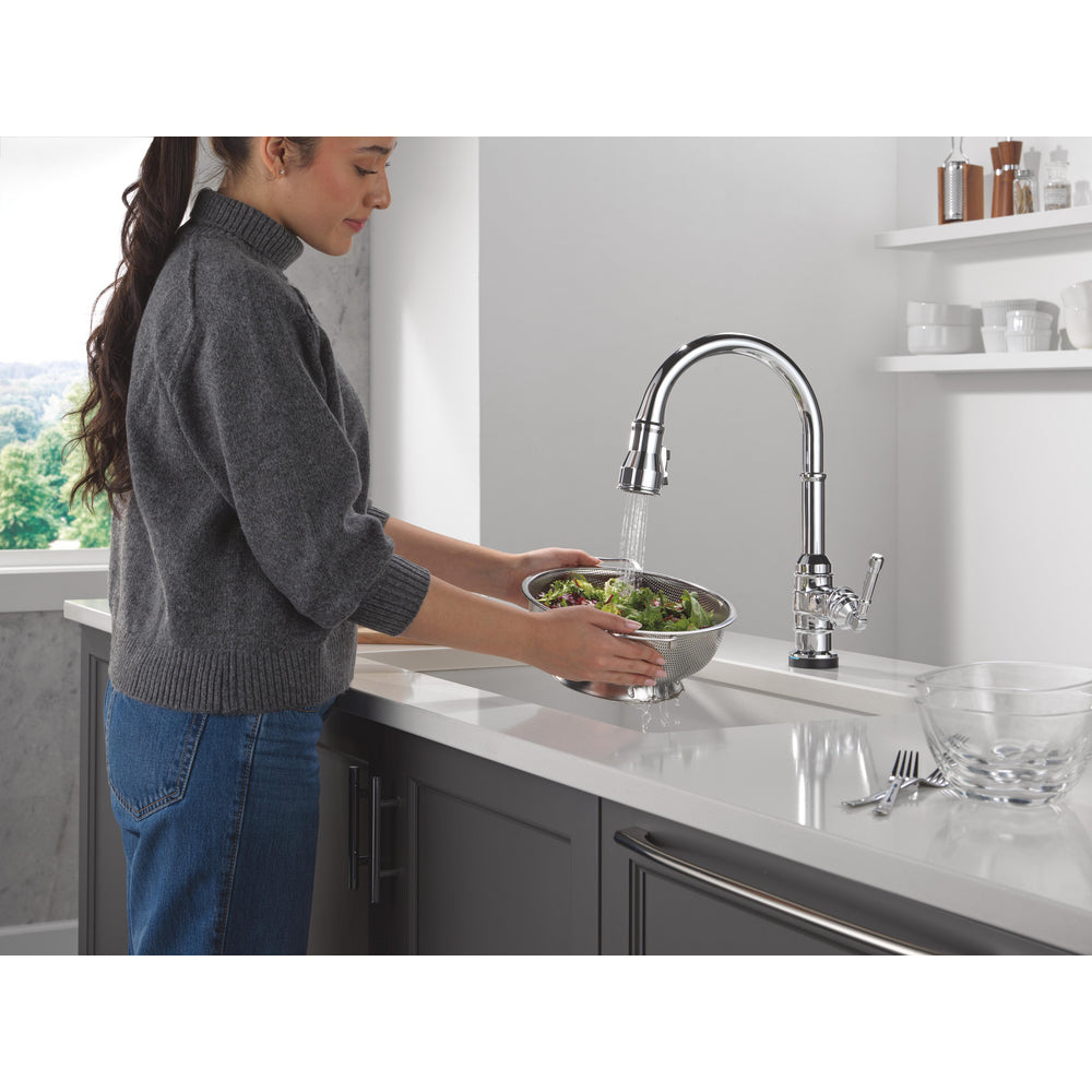 Delta Broderick Touchless Pulldown Kitchen Faucet - 9190TL