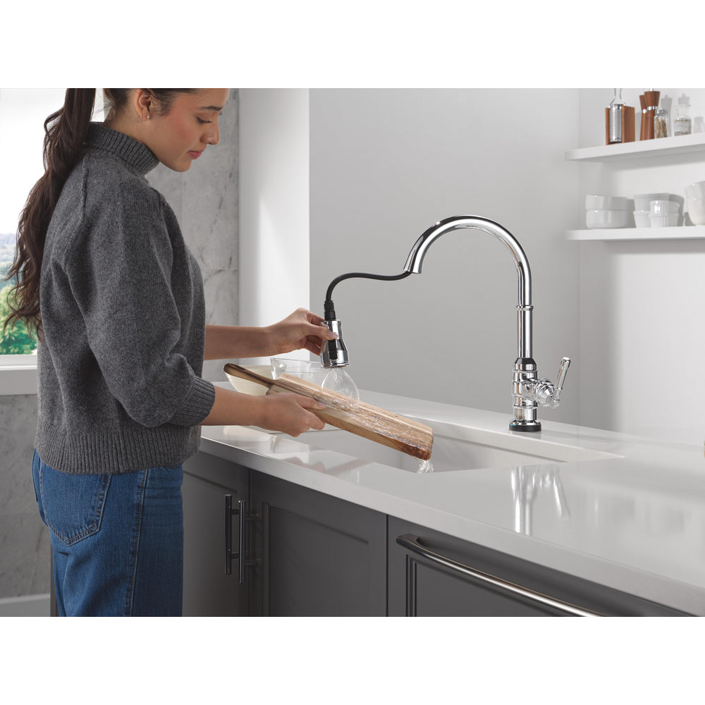 Delta Broderick Touchless Pulldown Kitchen Faucet - 9190TL