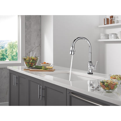 Delta Broderick Touchless Pulldown Kitchen Faucet - 9190TL