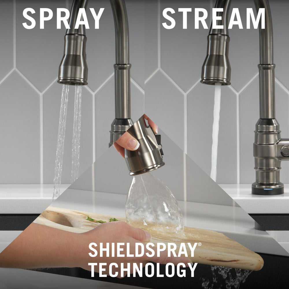 Delta Broderick Touchless Pulldown Kitchen Faucet - 9190TL