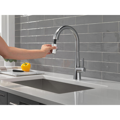 Delta Monrovia Single Handle Pull-Down Kitchen Faucet - 9191