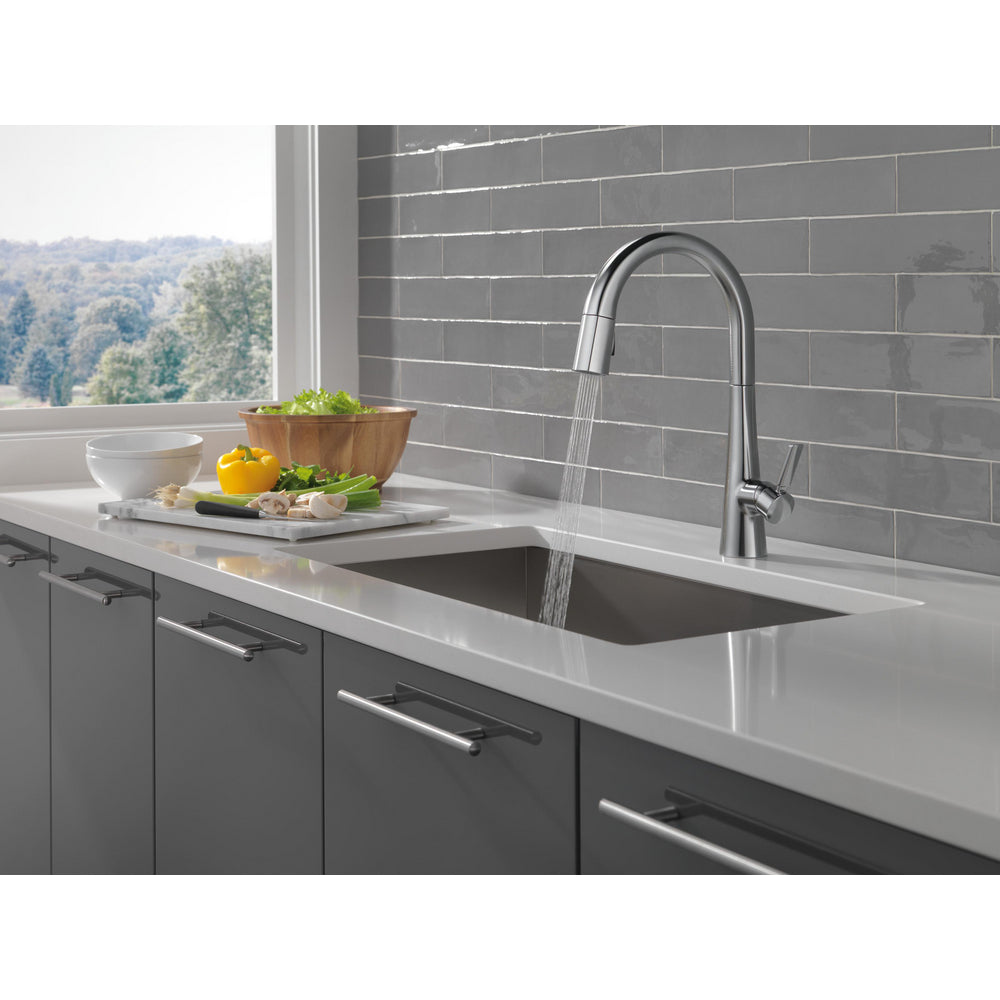 Delta Monrovia Single Handle Pull-Down Kitchen Faucet - 9191