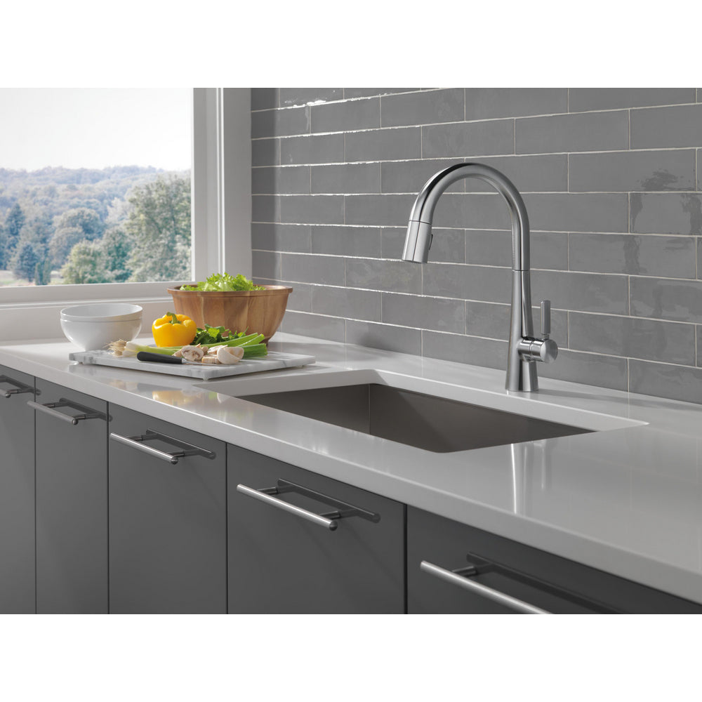 Delta Monrovia Single Handle Pull-Down Kitchen Faucet - 9191