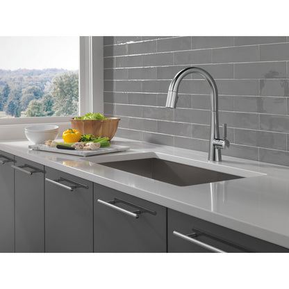 Delta Monrovia Single Handle Pull-Down Kitchen Faucet - 9191
