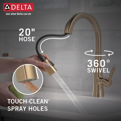 Delta Monrovia Single Handle Pull-Down Kitchen Faucet - 9191