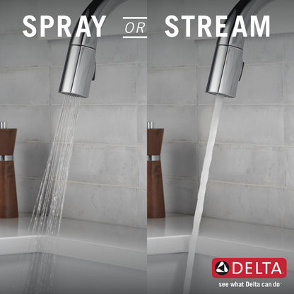Delta Monrovia Single Handle Pull-Down Kitchen Faucet - 9191