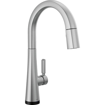 Delta Monrovia Single Handle Pull-Down Kitchen Faucet With Touch2O Technology - 9191T