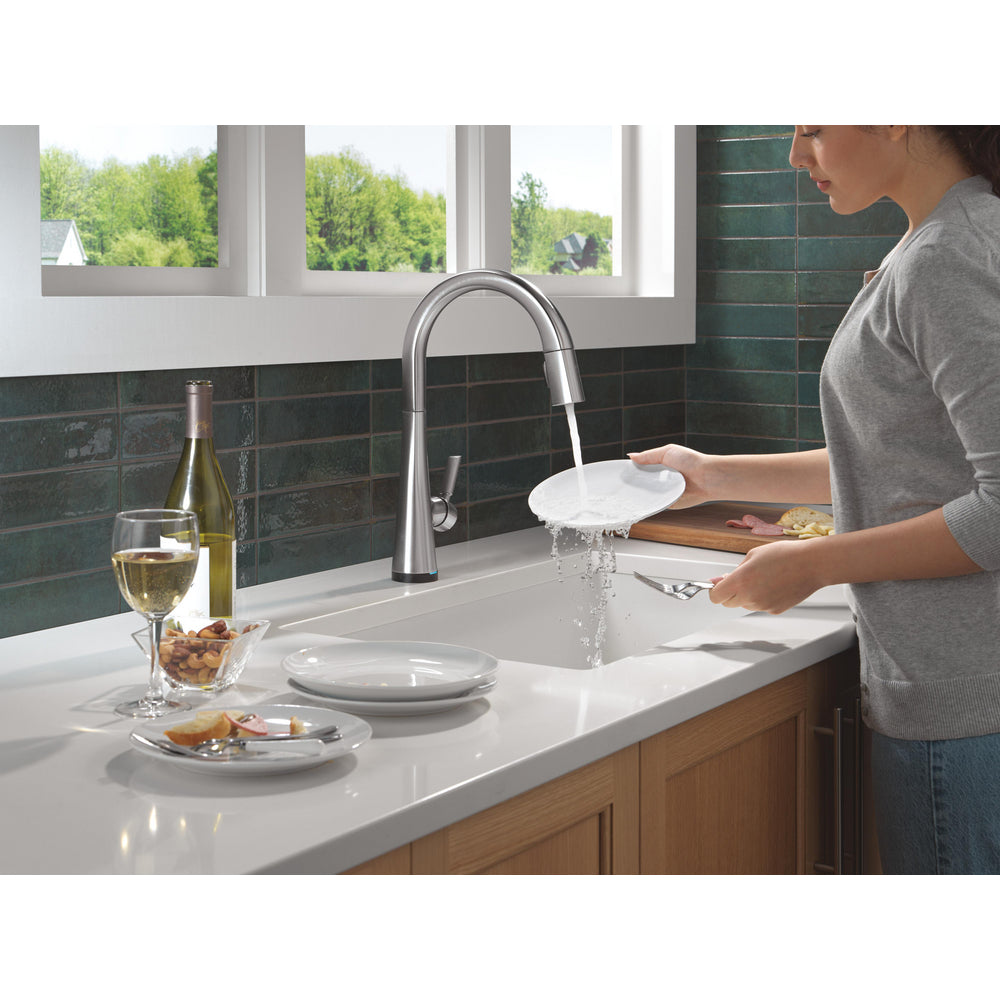 Delta Monrovia Pulldown Touchless Kitchen Faucet – 9191TL