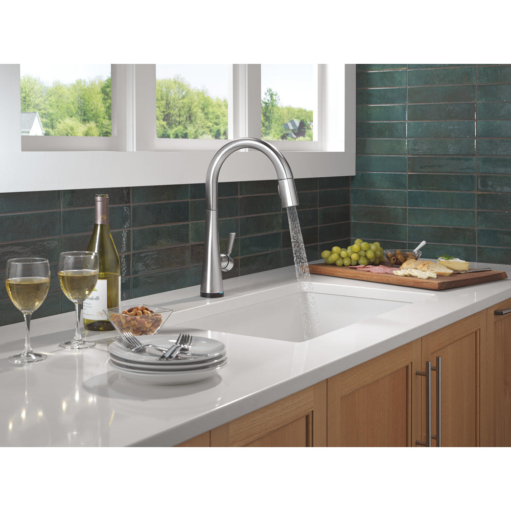 Delta Monrovia Pulldown Touchless Kitchen Faucet – 9191TL