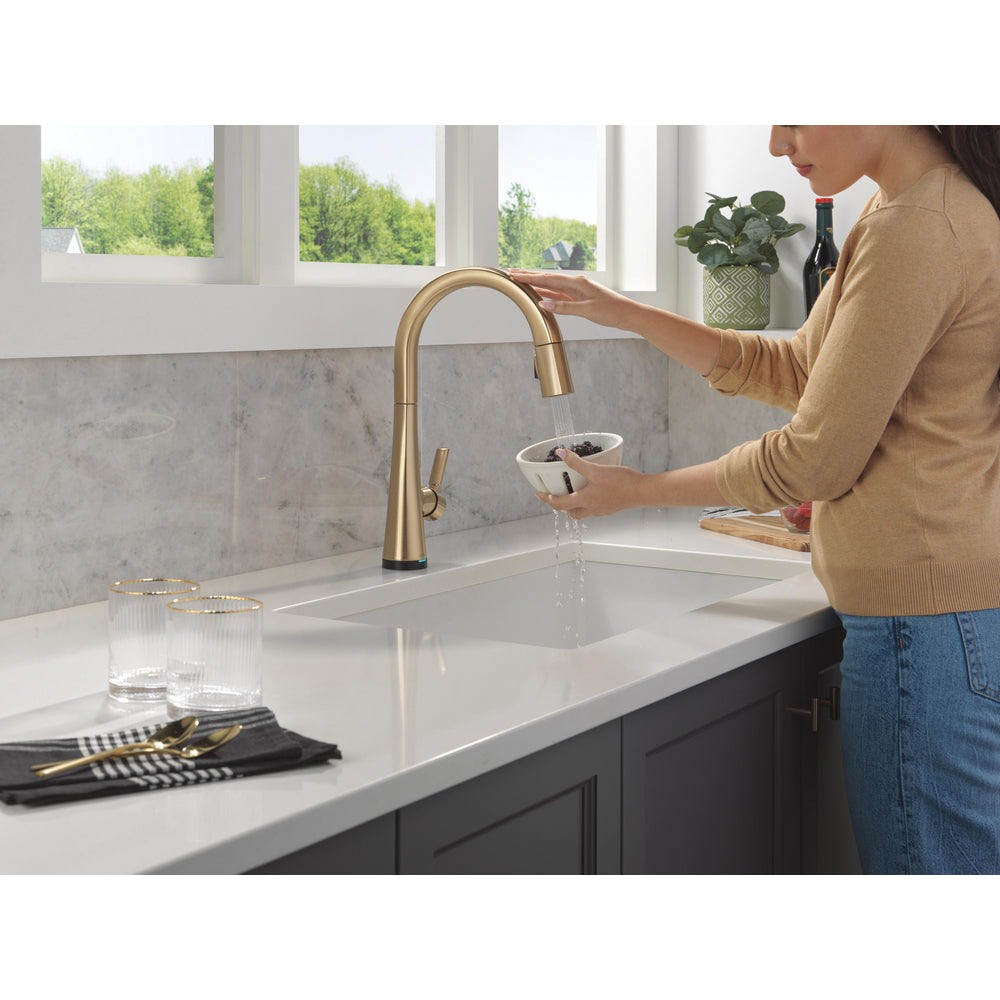 Delta Monrovia Pulldown Touchless Kitchen Faucet – 9191TL