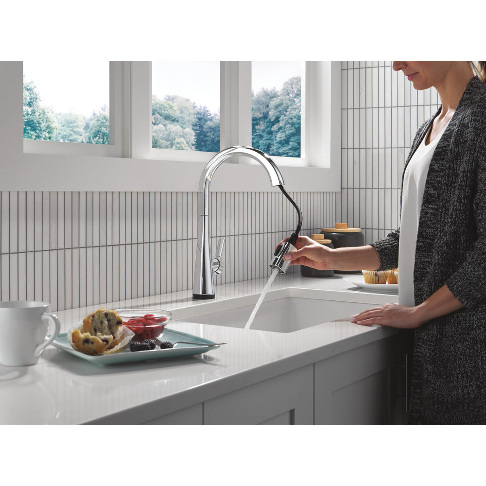 Delta Monrovia Pulldown Touchless Kitchen Faucet – 9191TL