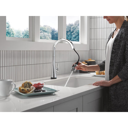 Delta Monrovia Pulldown Touchless Kitchen Faucet – 9191TL