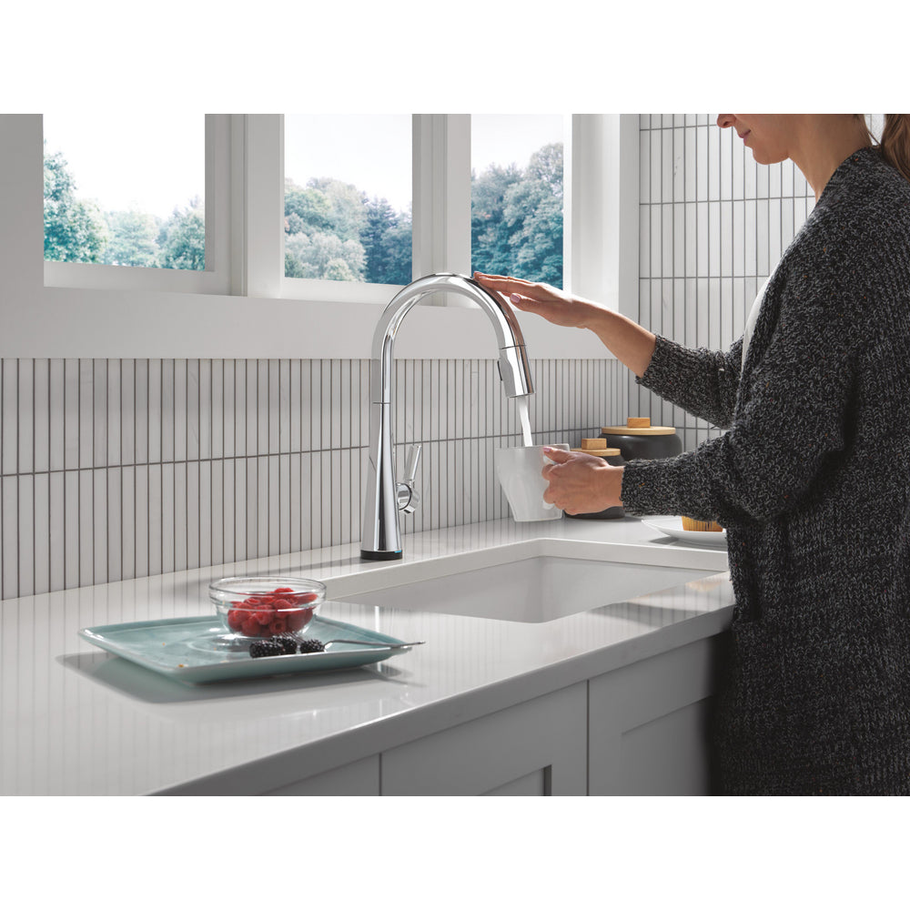 Delta Monrovia Pulldown Touchless Kitchen Faucet – 9191TL