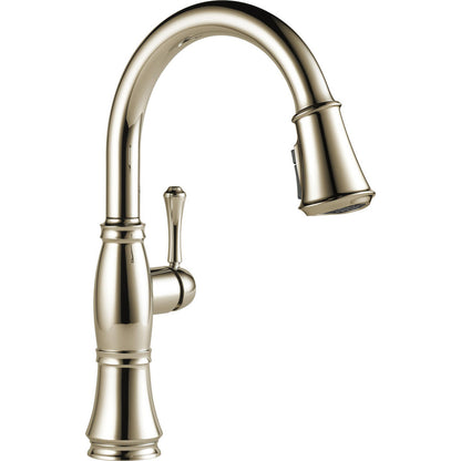 Delta Cassidy Single Handle Pull-Down Kitchen Faucet with ShieldSpray Technology - 9197