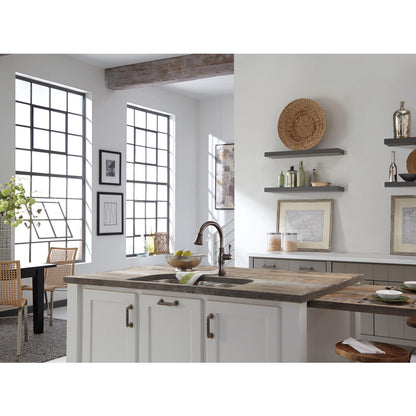 Delta Cassidy Single Handle Pull-Down Kitchen Faucet with Touch2O and ShieldSpray Technologies - 9197T