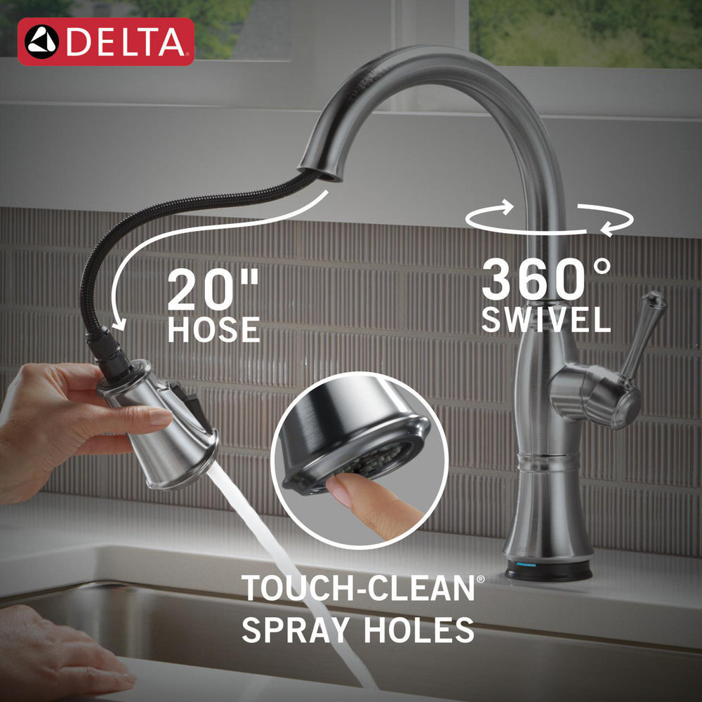 Delta Cassidy Touchless Kitchen Pulldown Faucet – 9197TL