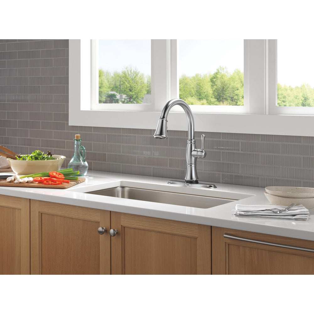 Delta Cassidy Touchless Kitchen Pulldown Faucet – 9197TL