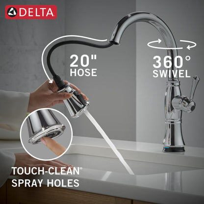 Delta Cassidy Touchless Kitchen Pulldown Faucet – 9197TL