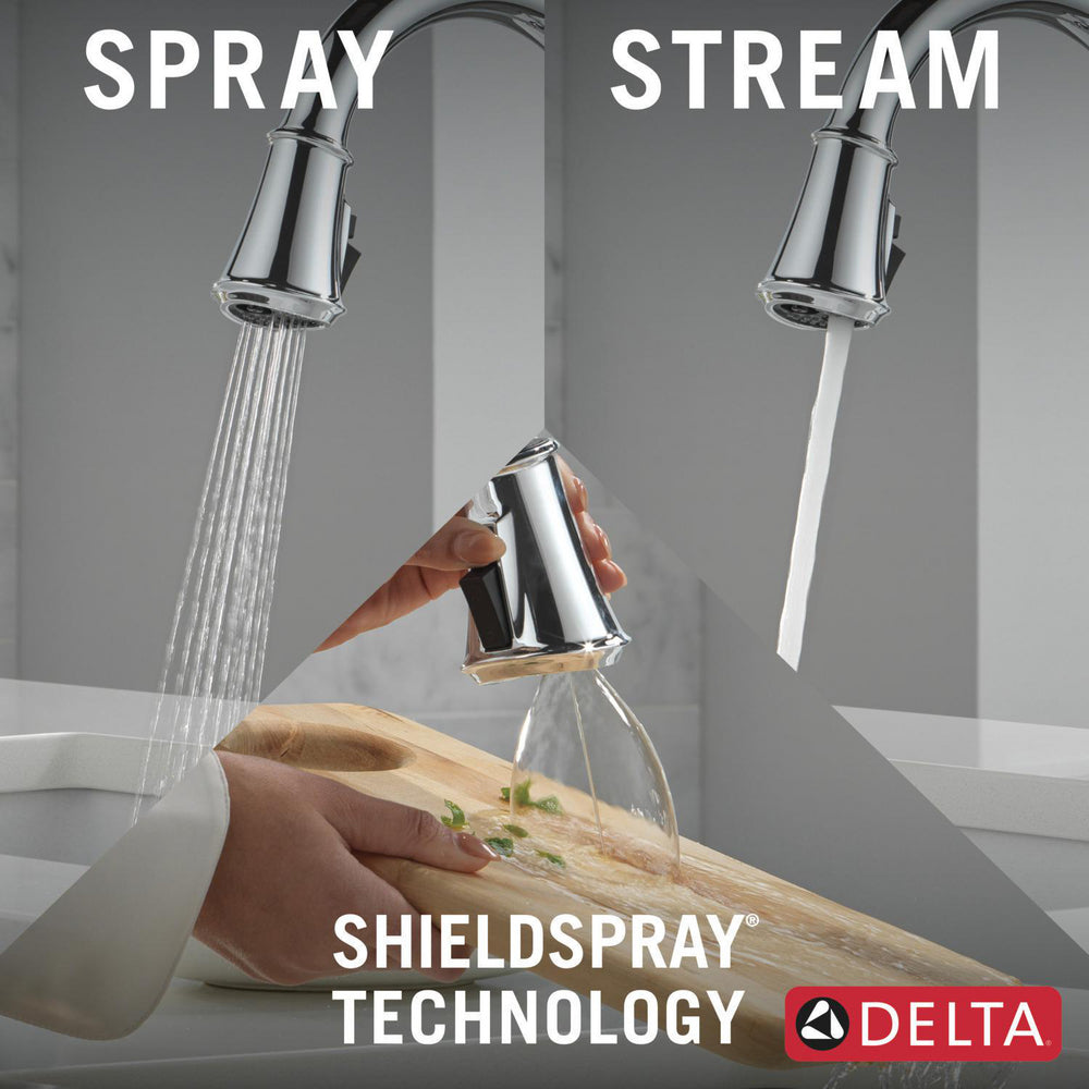 Delta Cassidy Touchless Kitchen Pulldown Faucet – 9197TL